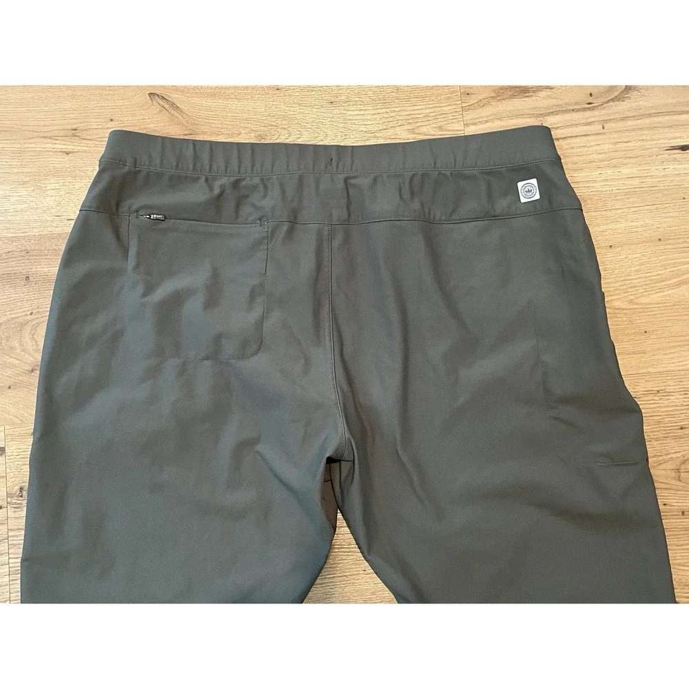 Peter Millar Pants Mens XL Green Atlas Performance Golf Jogger MF23EB301